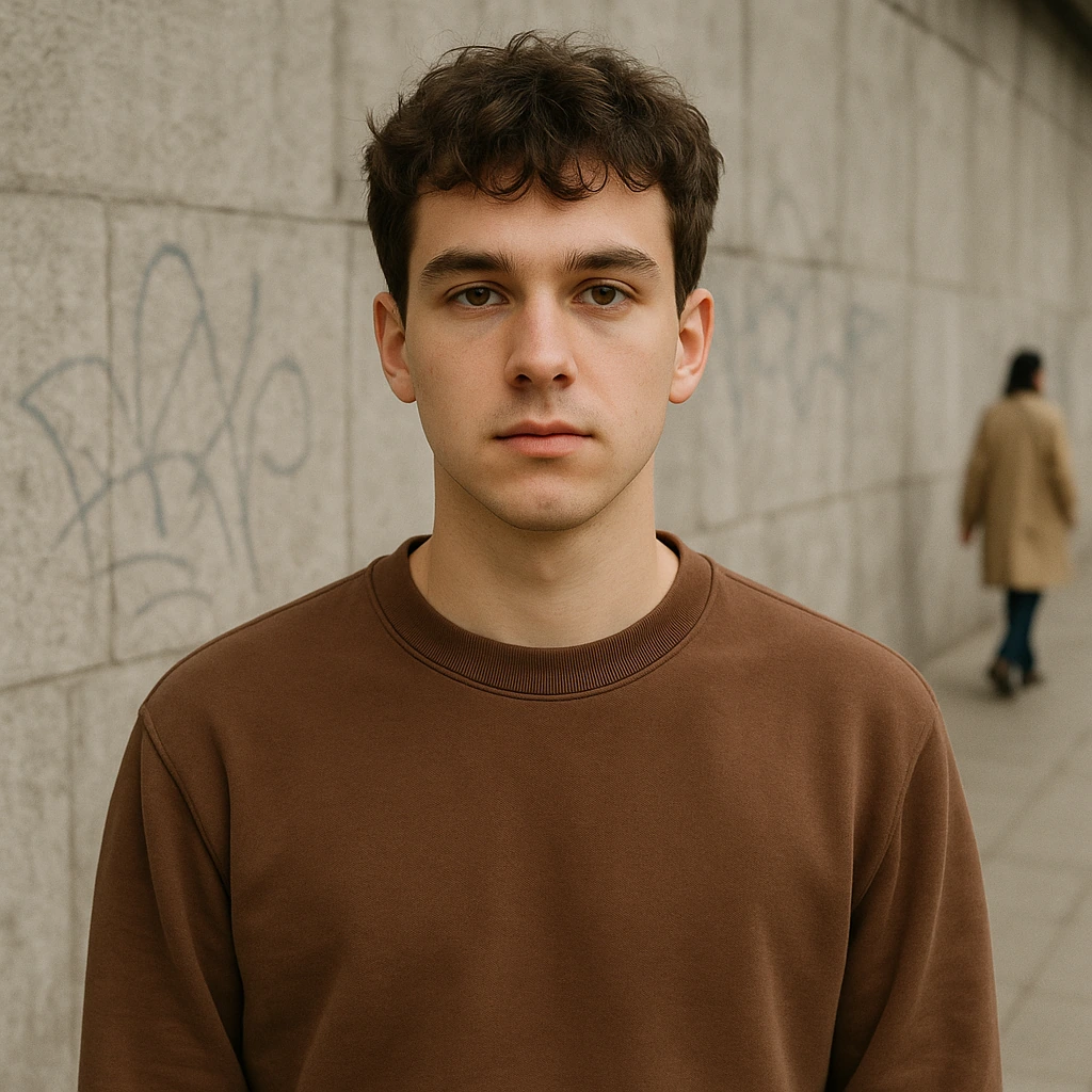 Portrait background exploration — original sample